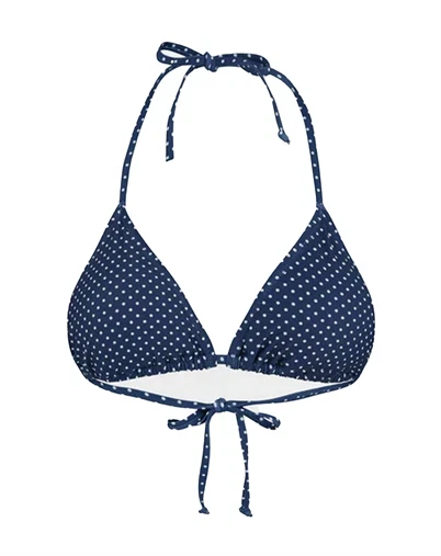 Beck Söndergaard - Polka Dot Bel Bikini - Navy Blue 
